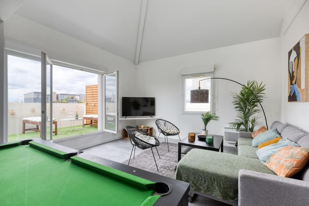 Premium Flat 6 People With Billard And Terrace Stade De France Saint-Denis  Exterior photo